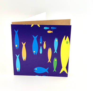 unique-greeting-cards designed bold-fun-fish-nautical-cards by rachel-stowe