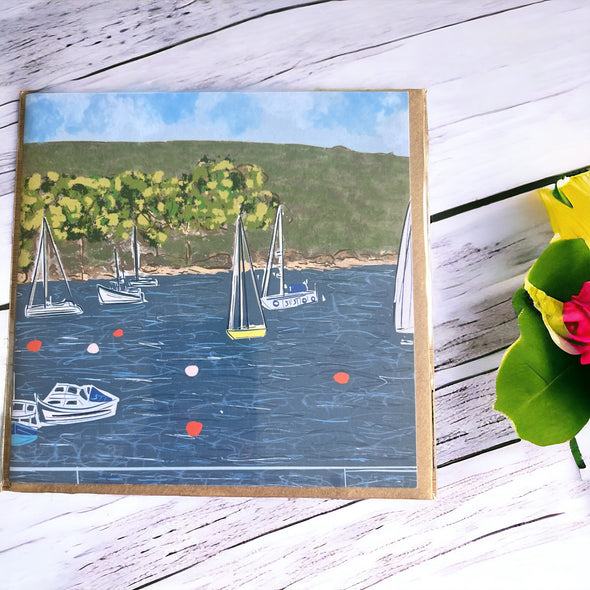 Falmouth inspired Greeting Card