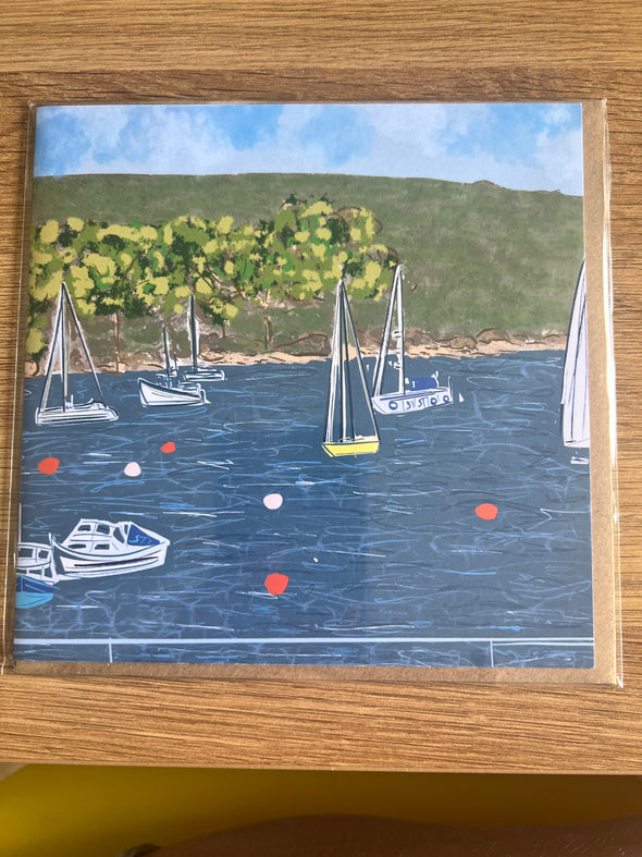 Falmouth inspired Greeting Card