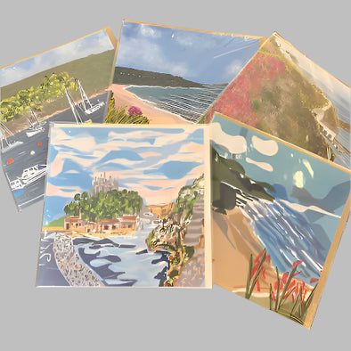 Coastal Cornwall: Art Card Collection (5 Pack)