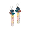 Mix n match long Aluminium Earrings - Rachel Stowe 