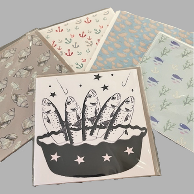 Nautical Cornish: Art Card Collection (5 Pack)