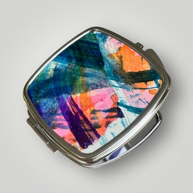 Bright mix compact mirror - Rachel Stowe 