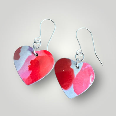 Heart shape Glossy Earrings