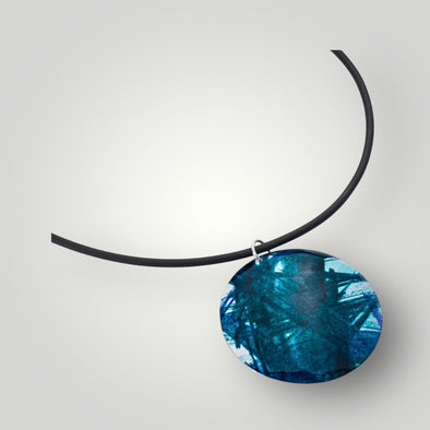 Ocean-inspired Blue Necklace