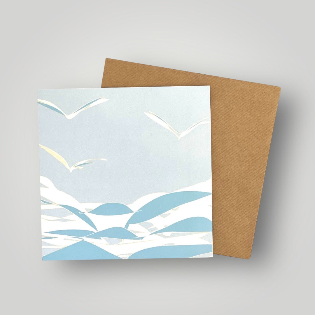 Blue Skies Greeting Card