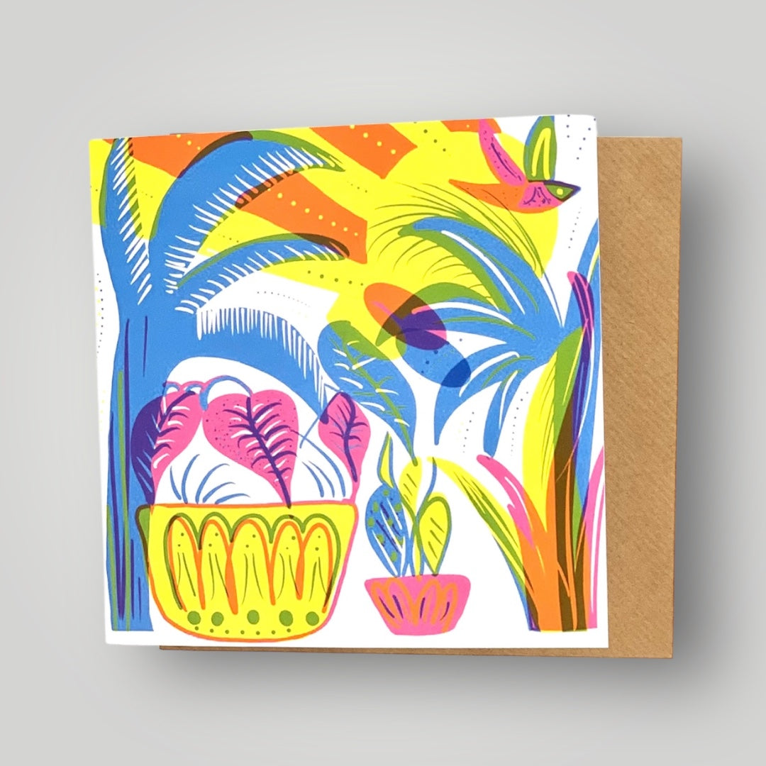 Heat wave Greeting Card