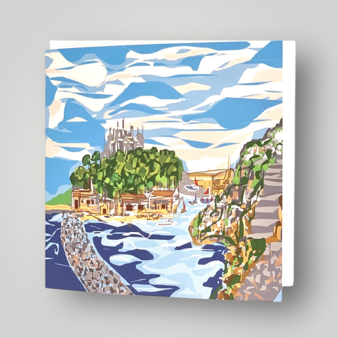 St Michaels Mount Greeting Card