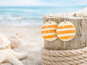 Striped earrings 
