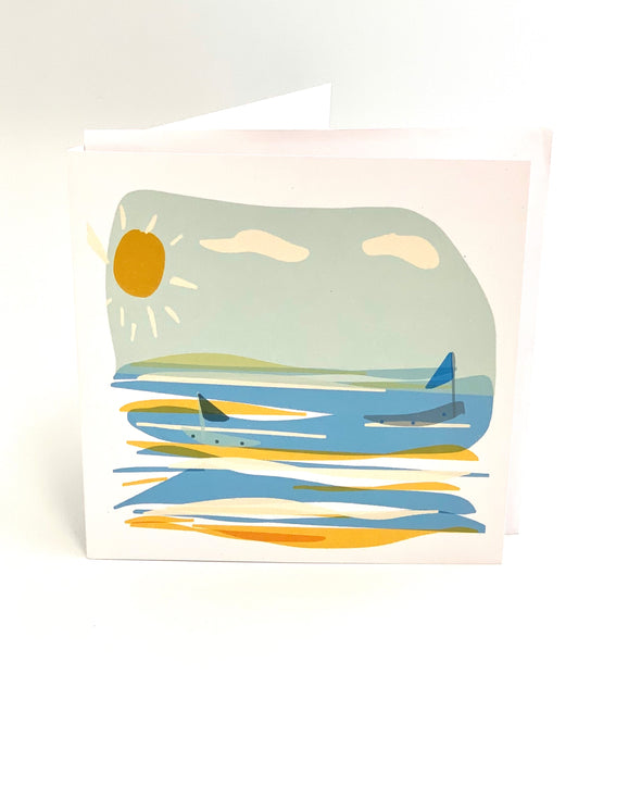 sea-view-cornish-coastal inspired digitally drawn greeting cards by rachel-stowe