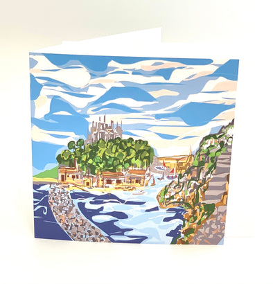 St Michaels Mount Greeting Card