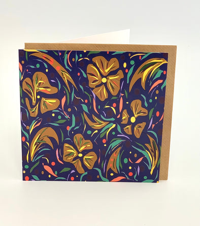 navy-floral designed greeting cards by rachel-stowe