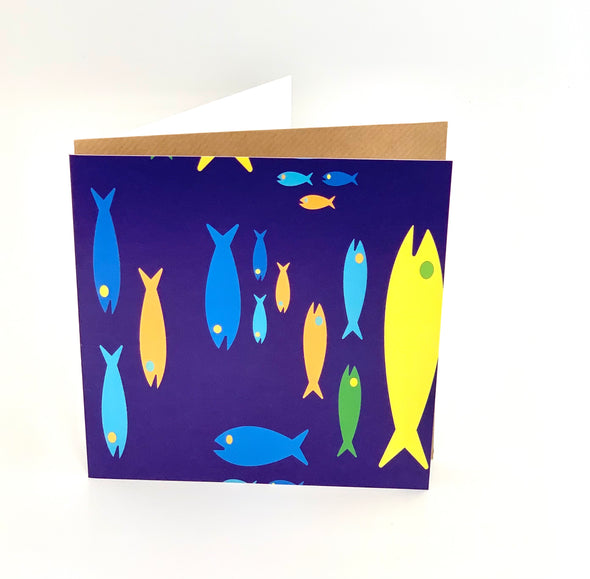 unique-greeting-cards designed bold-fun-fish-nautical-cards by rachel-stowe